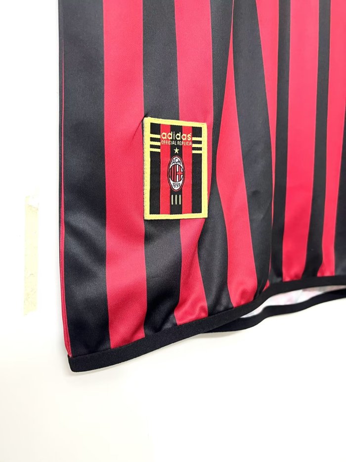 AC Milan Home Retro Jersey 1999/00