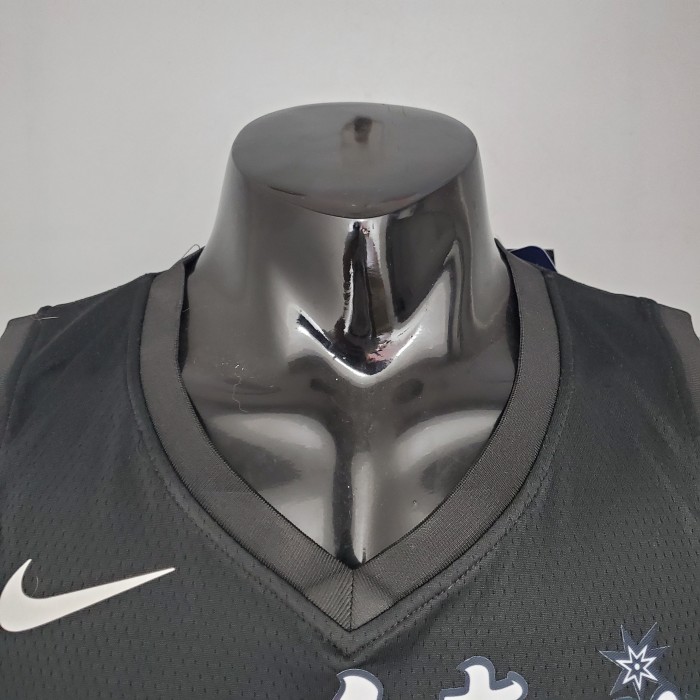 Dejounte Murray San Antonio Spurs City Edition Swingman Jersey Black