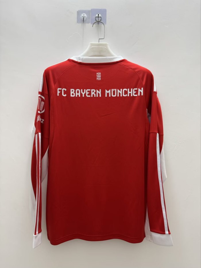Bayern Munich Home Long Sleeve Man Jersey 25/26
