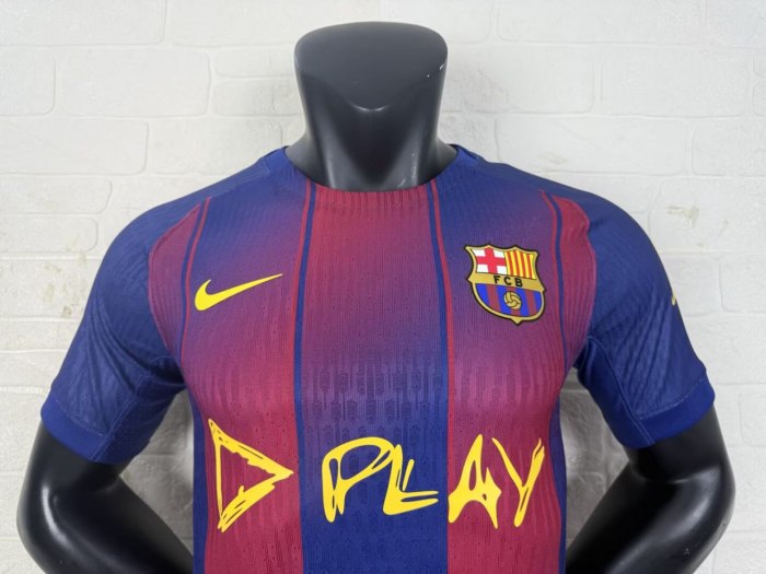 Barcelona x Ed Sheeran Home Player Jersey 25/26
