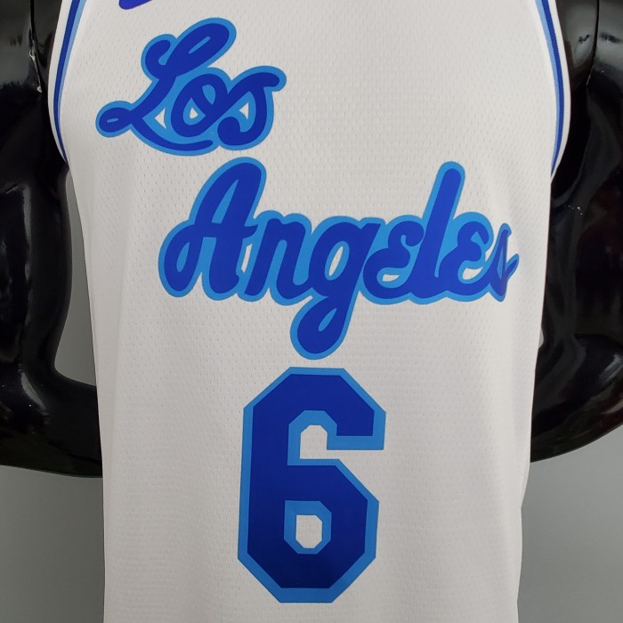 LeBron James Los Angeles Lakers 2020/21 Swingman Jersey White