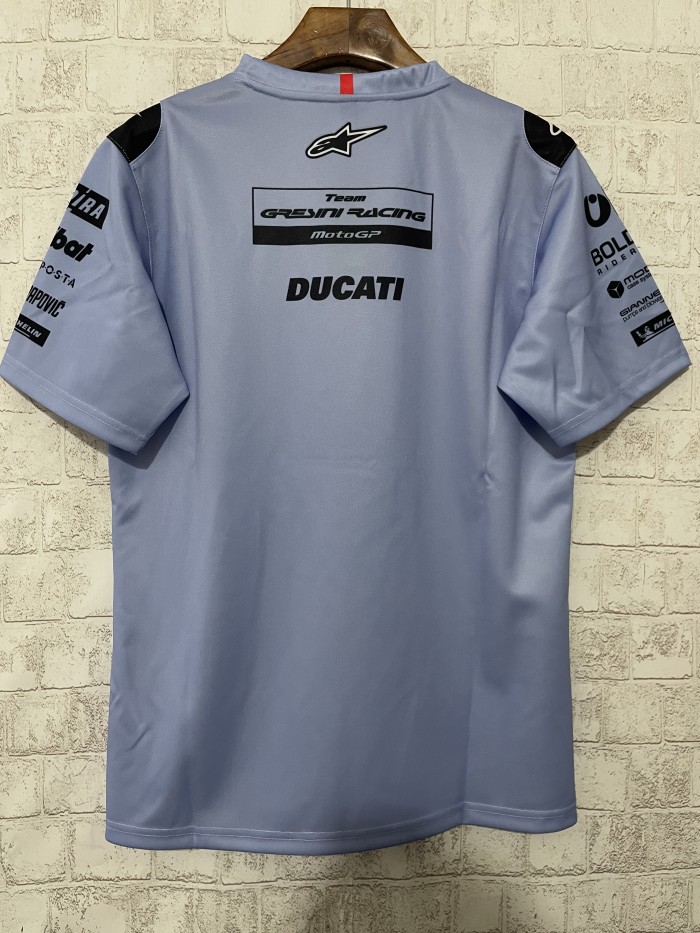 Gresini Racing MotoGP T-Shirt 2023 Blue NO Number