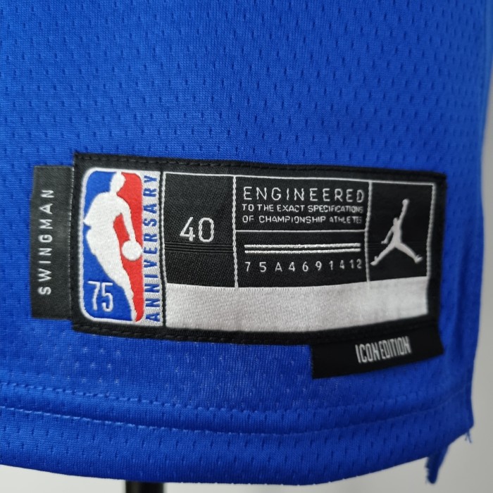 Anthony Orlando Magic 75th Anniversary Swingman Jersey Blue