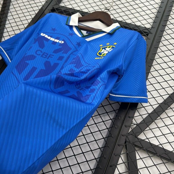 Brazil Away Retro Jersey 1996