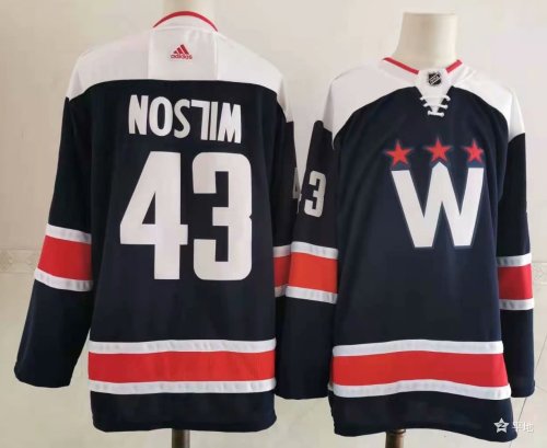 Washington Capitals Alternate Jersey Navy NO.43 WILSON