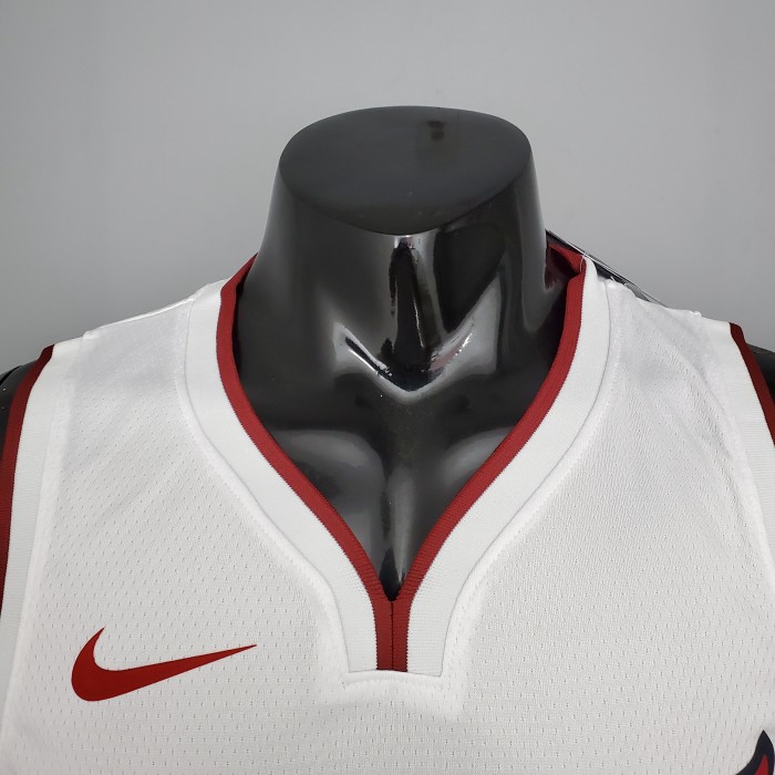LeBron James Miami Heat Bonus Edition Swingman Jersey White