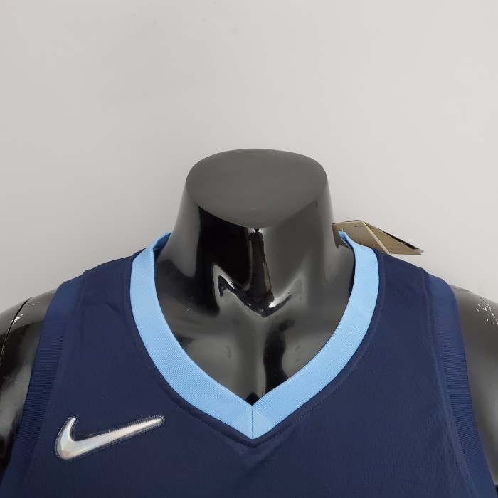 Ja Morant Memphis Grizzlies 75th Anniversary Swingman Jersey Blue