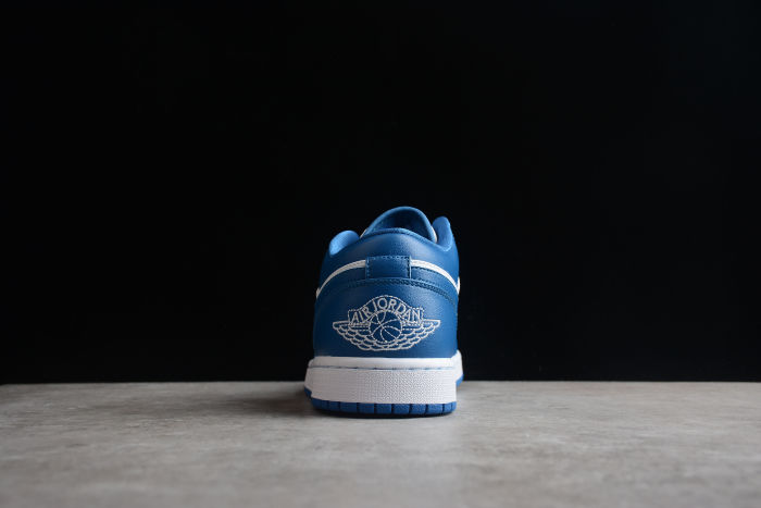 Air Jordan 1 Low Dark Marina Blue White DC0774-114