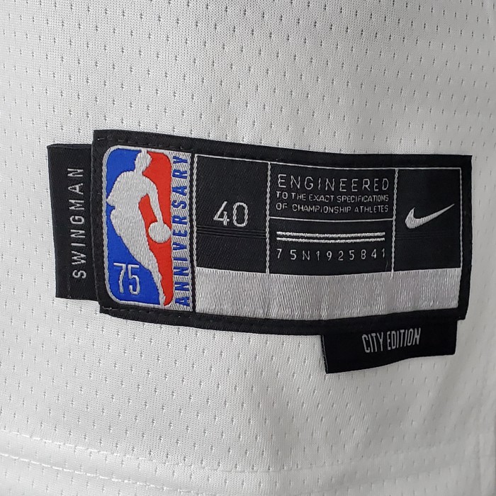 Chris Paul Oklahoma City Thunder 75th Anniversary 2022 City Edition Swingman Jersey White