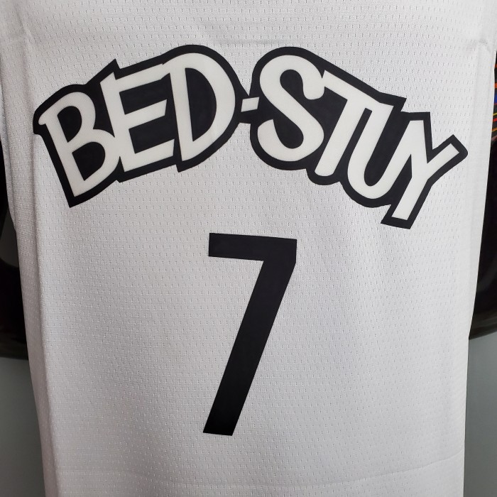Kevin Durant Brooklyn Nets City Version Swingman Jersey White