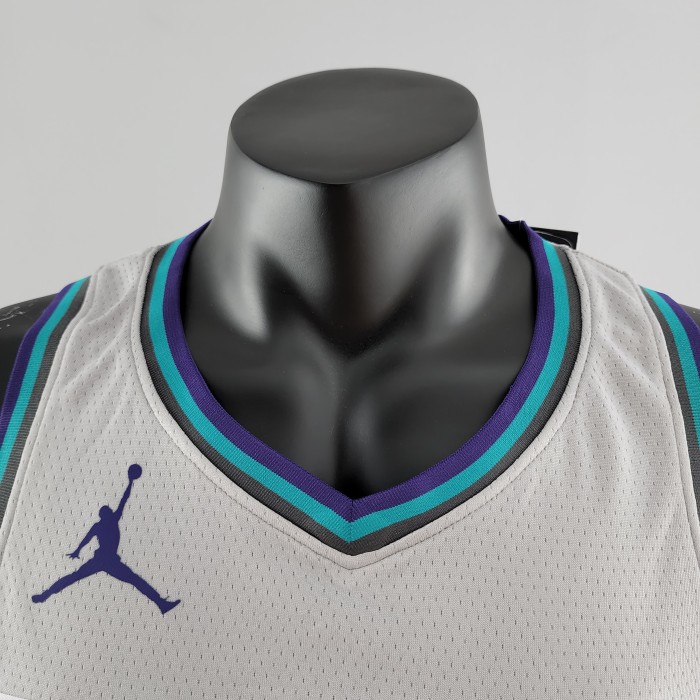 Kelly Oubre Jr. Charlotte Hornets Swingman Jersey Grey 2019