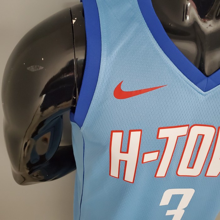 Chris Paul Houston Rockets City Edition Swingman Jersey Blue