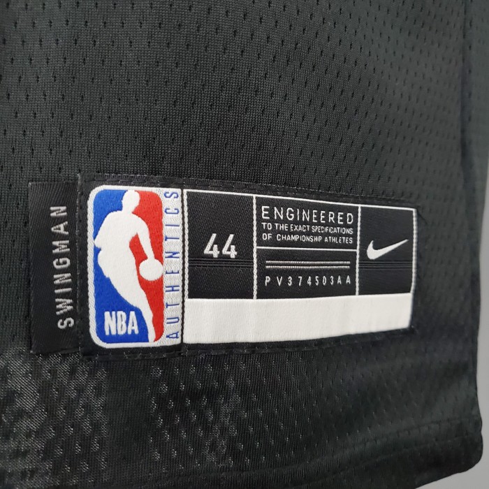Russell Westbrook Oklahoma City Thunder City Edition Swingman Jersey Black