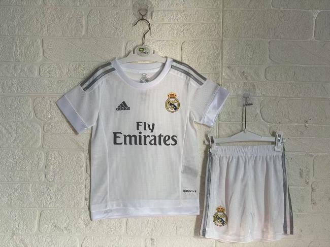 Real Madrid Home Retro Kids Suit 2015/16