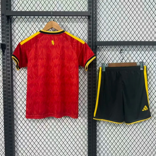 Belgium 2026 World Cup Home Kids Suit & Socks