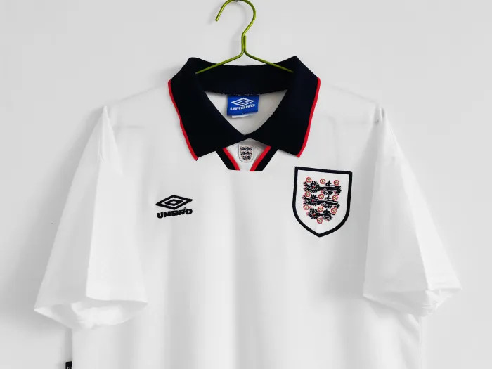 England Retro Home Jersey 1993-95