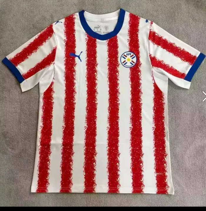 Paraguay 2026 World Cup Home Man Jersey