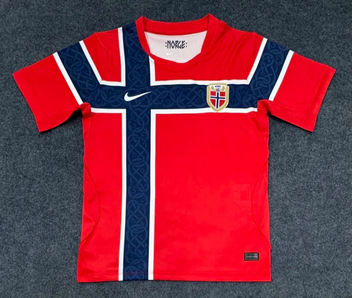 Norway 2026 World Cup Home Man Jersey