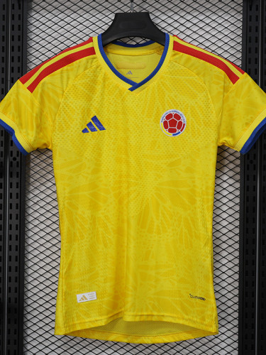 26/27 Colombia Home Women Player Version Soccer Jersey#女球员
