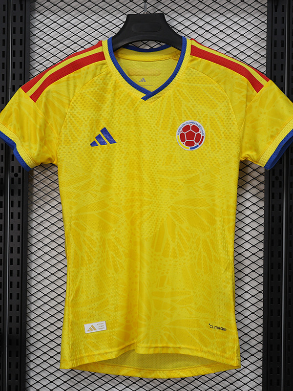 26/27 Colombia Home Women Player Version Soccer Jersey#女球员
