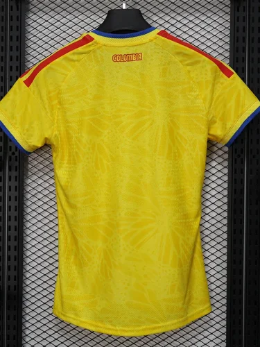 26/27 Colombia Home Women Player Version Soccer Jersey#女球员