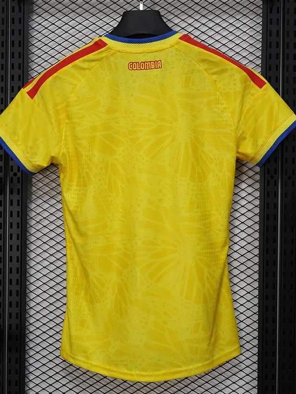 26/27 Colombia Home Women Player Version Soccer Jersey#女球员