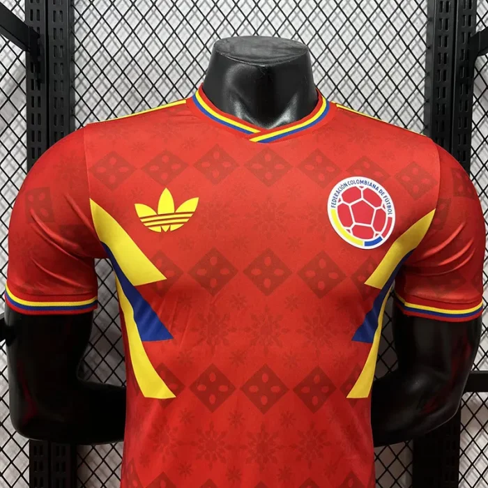 26-27 Colombia World Cup Commemorative Edition Red Player Version Soccer Jersey