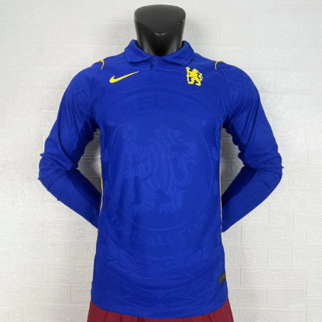 Chelsea Home Player Long Sleeve Men Jersey 26/27