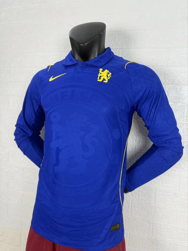 Chelsea Home Player Long Sleeve Men Jersey 26/27