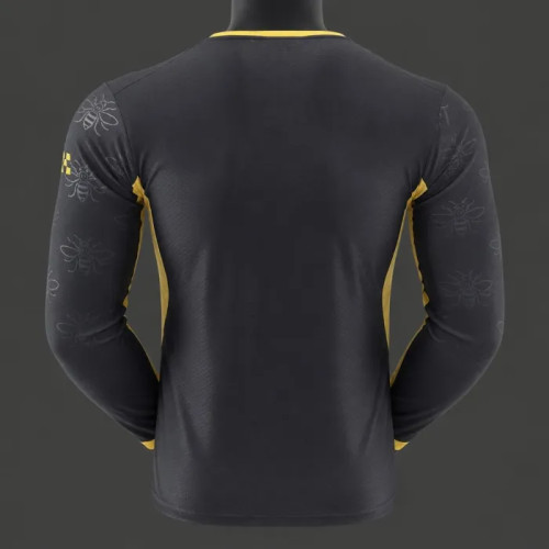 Manchester City Away Player Long Sleeve Men Jersey 26/27