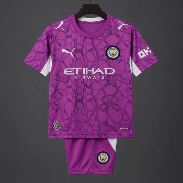 Manchester City Goalkeeper Kids Suit 26/27