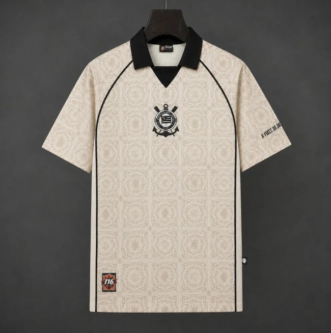 Corinthians 116th Anniversary Beige Polo Man Jersey 26/27