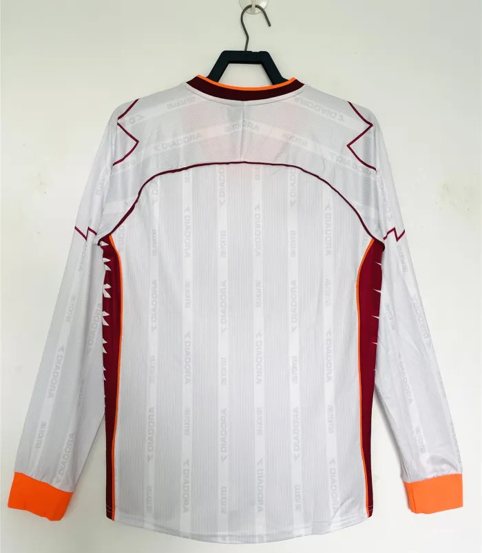 AS Roma Away Retro Long Sleeve Jersey 1999/00