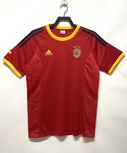 Spain Home Retro Jersey 2002/04