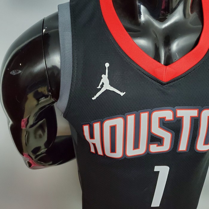 Tracy McGrady Houston Rockets Theme Limited City Edition Black Swingman Jersey