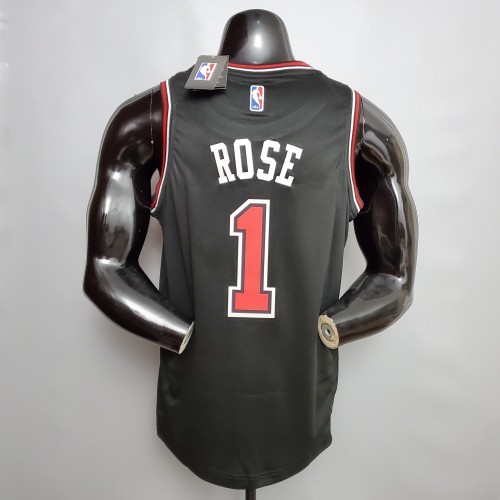 Derrick Rose Chicago Bulls Swingman Jersey Black
