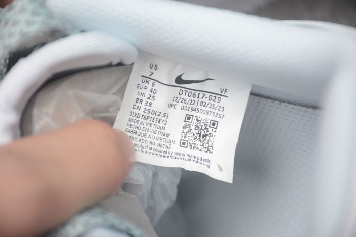 Stussy x Nike Air Force 1 Low Ice Blue and White DT0617-029