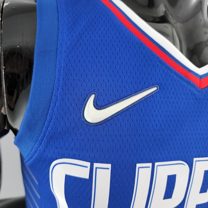 John Wall LA Clippers 75th Anniversary Swingman Jersey Blue