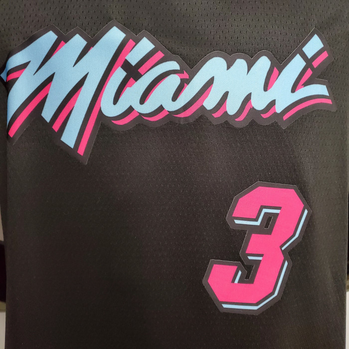 Dwyane Wade Miami Heat Swingman Jersey Black