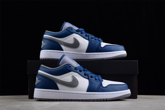 Air Jordan 1 Low True Blue 553558-412