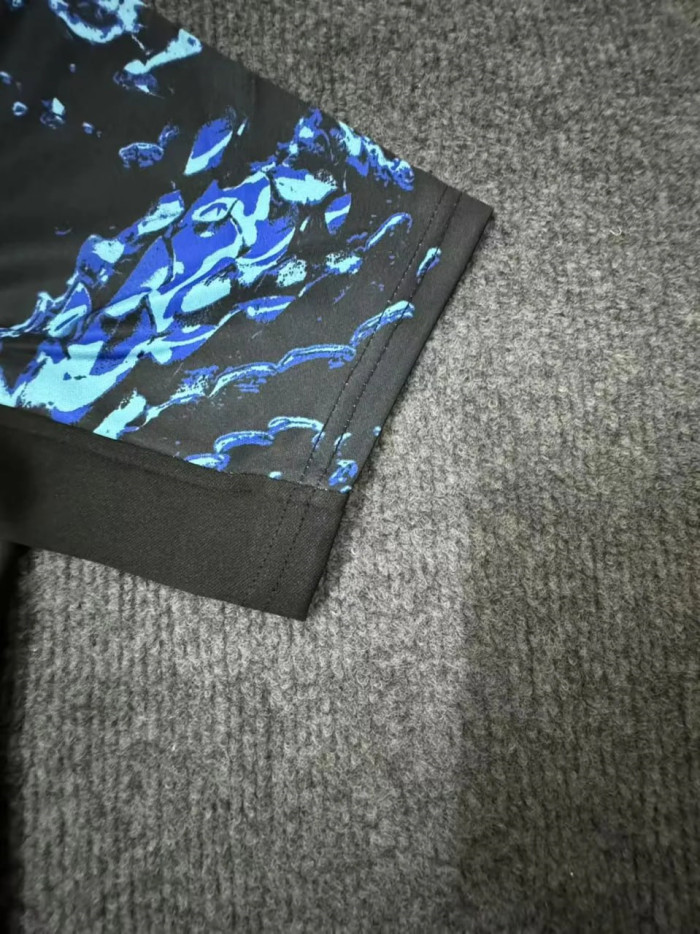 Inter Milan Blue Scale Pattern Man Jersey 25/26