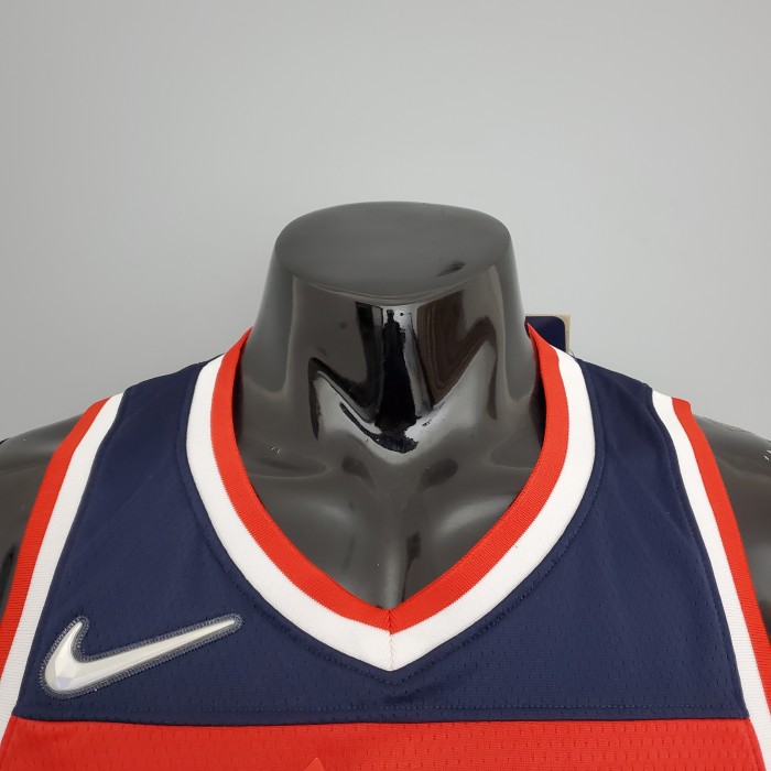 Kyle Kuzma Washington Wizards 75th Anniversary Swingman Jersey Red White