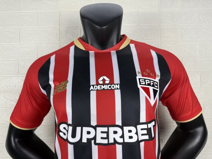 Sao paulo Away Man Player Jersey 25/26