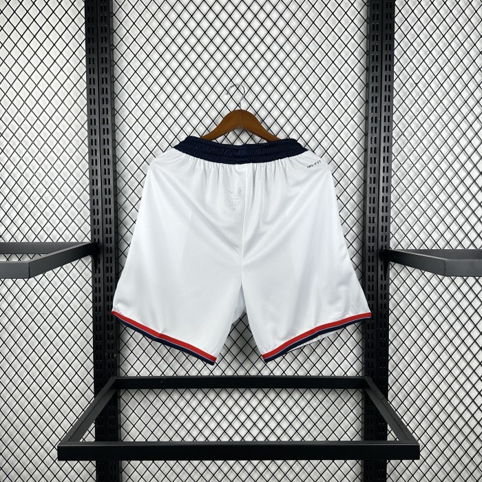 Los Angeles Clippers Team Basketball Shorts White 2025