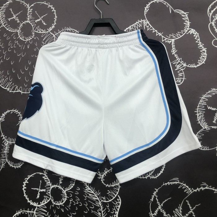 Memphis Grizzlies Swingman Shorts  White 20/21  Icon Edition
