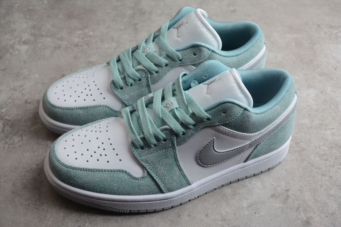 Air Jordan 1 Low SE 'Emerald' Teal White DN3705-301