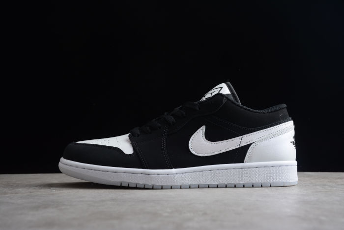Air Jordan 1 Low SE Diamond Shorts Black White DH6931-001