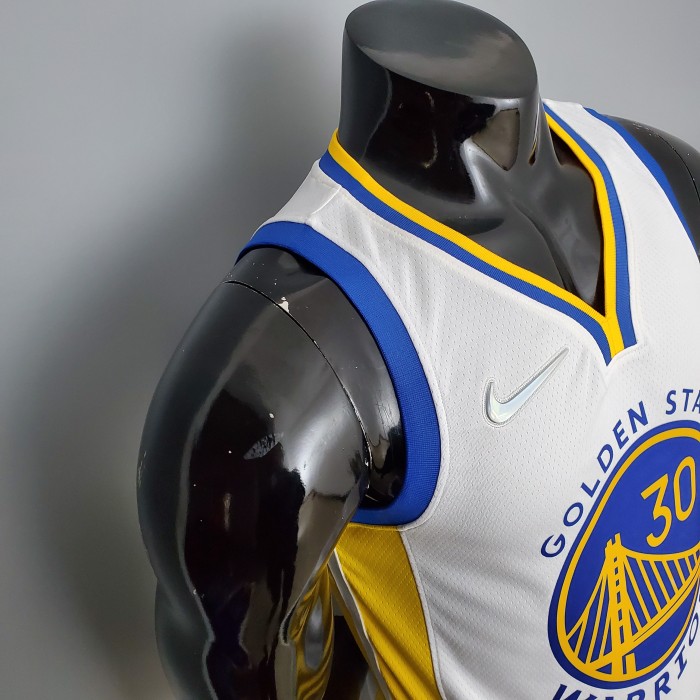 Stephen Curry Golden State Warriors 75th Anniversary Swingman Jersey White