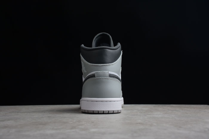 Air Jordan 1 Mid Light Smoke Grey