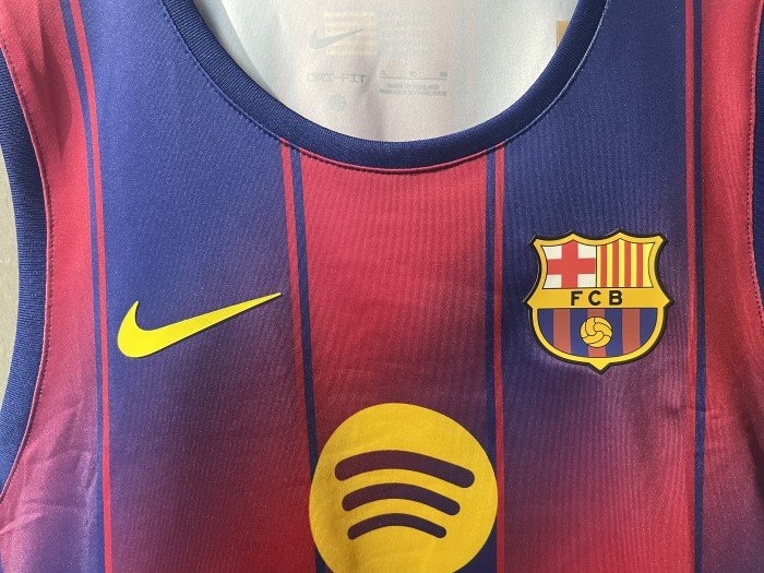 Barcelona Home Women Vest Jersey 25/26